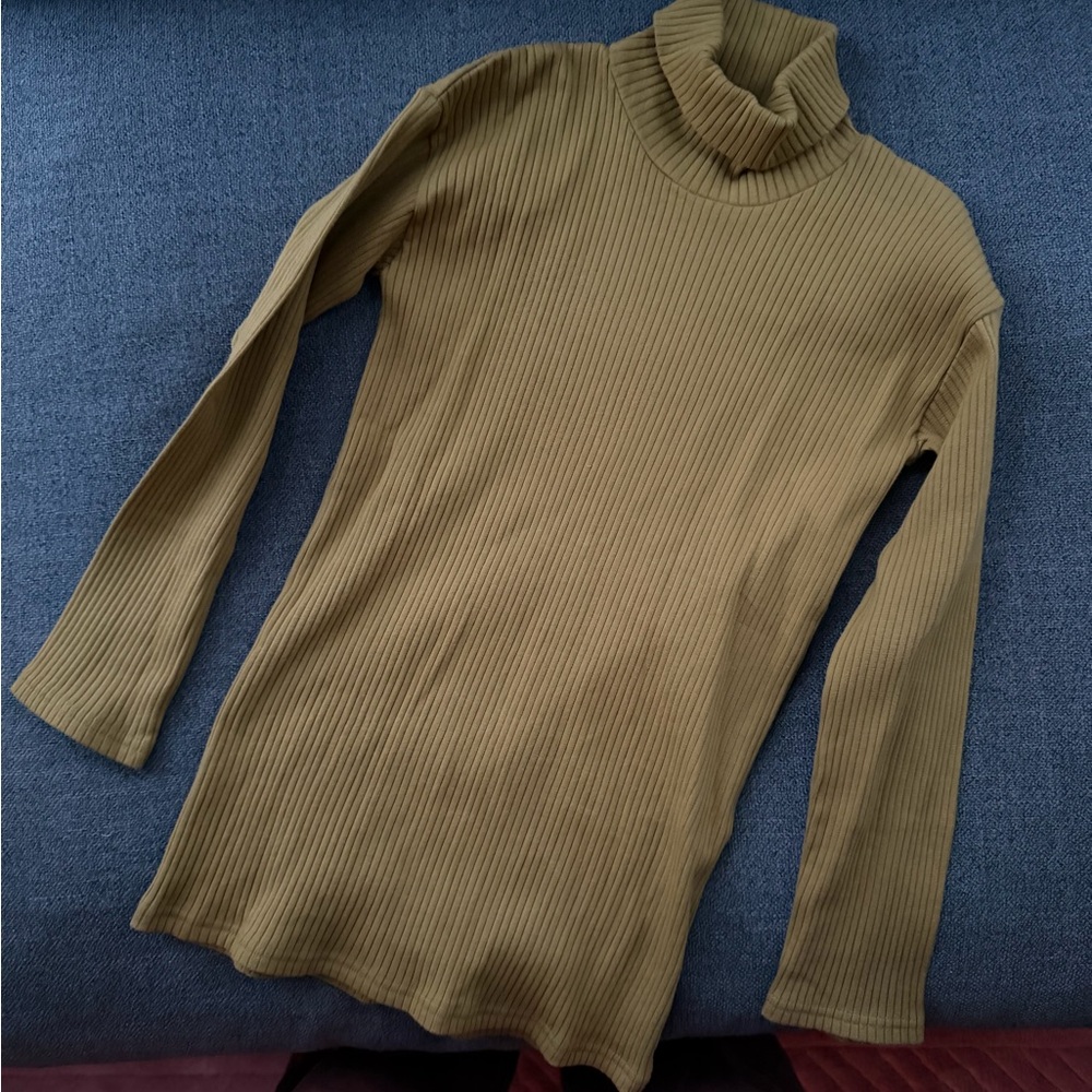 The Simple Folk kids ribbed turtleneck 8/9